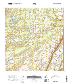 Gulkana C-2 SW 2019 topographic map thumbnail