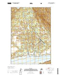 Juneau B-6 NE 2019 topographic map thumbnail