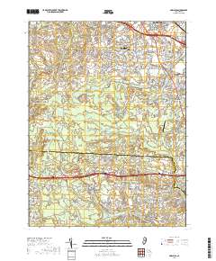Adelphia 2019 topographic map thumbnail