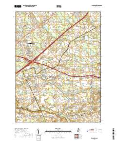 Allentown 2019 topographic map thumbnail