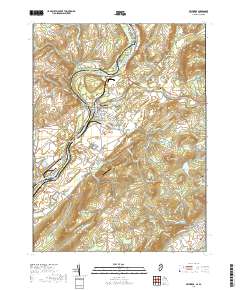 Belvidere 2019 topographic map thumbnail