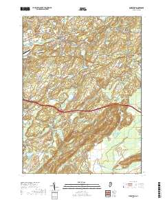 Blairstown 2019 topographic map thumbnail
