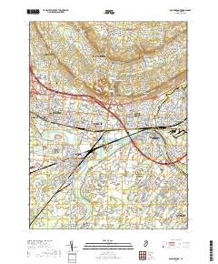 Bound Brook 2019 topographic map thumbnail