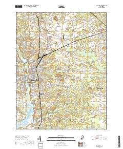 Bridgeton 2019 topographic map thumbnail