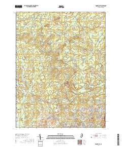 Brookville 2019 topographic map thumbnail