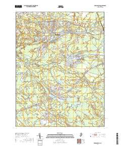 Browns Mills 2019 topographic map thumbnail