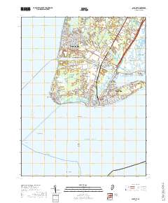 Cape May 2019 topographic map thumbnail