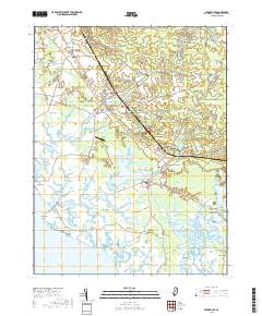 Cedarville 2019 topographic map thumbnail