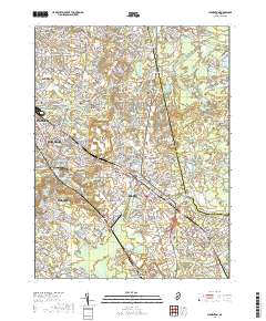 Clementon 2019 topographic map thumbnail