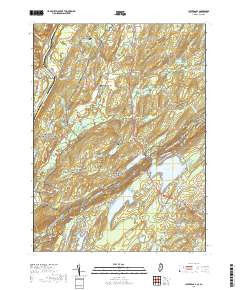 Culvers Gap 2019 topographic map thumbnail