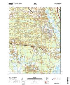 Dividing Creek 2019 topographic map thumbnail