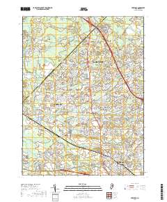 Freehold 2019 topographic map thumbnail