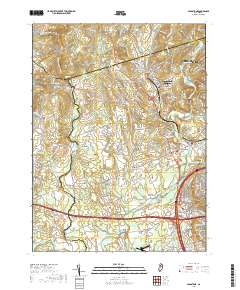 Gladstone 2019 topographic map thumbnail
