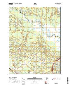 Green Bank 2019 topographic map thumbnail