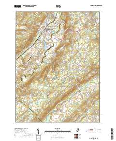 Hackettstown 2019 topographic map thumbnail
