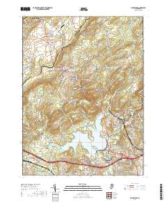 High Bridge 2019 topographic map thumbnail