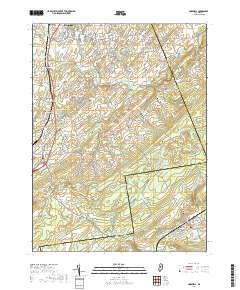 Hopewell 2019 topographic map thumbnail