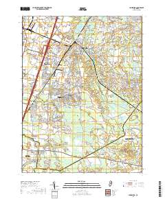 Jamesburg 2019 topographic map thumbnail