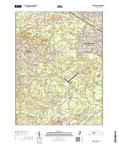 Keswick Grove 2019 topographic map thumbnail