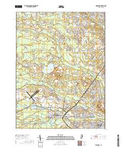 Lakehurst 2019 topographic map thumbnail