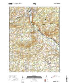 Lambertville 2019 topographic map thumbnail