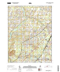 Monmouth Junction 2019 topographic map thumbnail