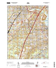 New Brunswick 2019 topographic map thumbnail