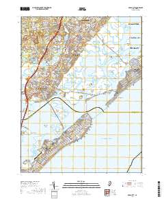 Ocean City 2019 topographic map thumbnail