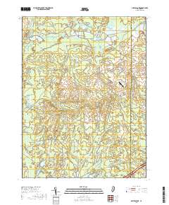 Oswego Lake 2019 topographic map thumbnail