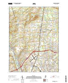 Pennington 2019 topographic map thumbnail