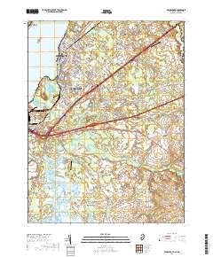 Penns Grove 2019 topographic map thumbnail