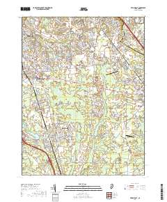 Pitman East 2019 topographic map thumbnail