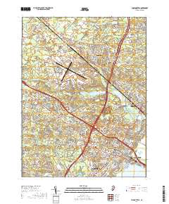 Pleasantville 2019 topographic map thumbnail