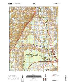 Pompton Plains 2019 topographic map thumbnail