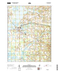 Salem 2019 topographic map thumbnail