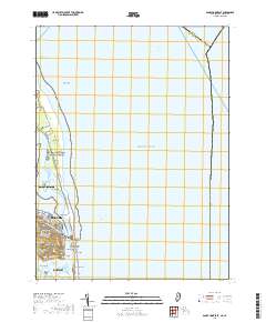 Sandy Hook East 2019 topographic map thumbnail