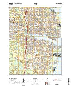 Toms River 2019 topographic map thumbnail