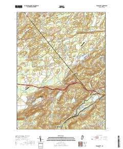 Tranquility 2019 topographic map thumbnail