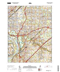 Trenton East 2019 topographic map thumbnail