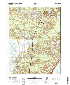 Woodbine 2019 topographic map thumbnail