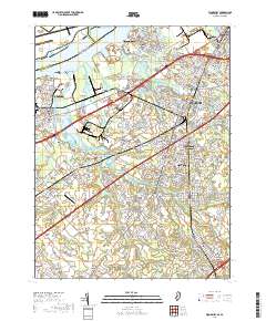 Woodbury 2019 topographic map thumbnail