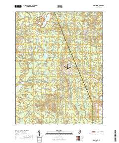 Woodmansie 2019 topographic map thumbnail