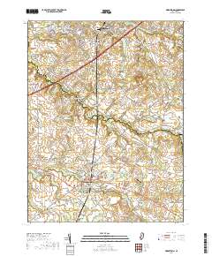 Woodstown 2019 topographic map thumbnail