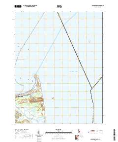 Cape Henlopen 2019 topographic map thumbnail