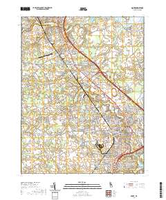 Dover 2019 topographic map thumbnail
