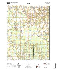 Ellendale 2019 topographic map thumbnail