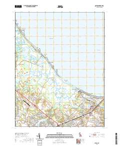 Lewes 2019 topographic map thumbnail