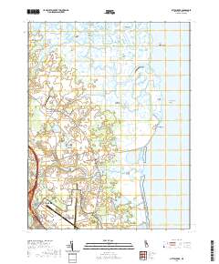 Little Creek 2019 topographic map thumbnail