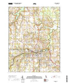 Milford 2019 topographic map thumbnail