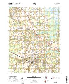 Milton 2019 topographic map thumbnail